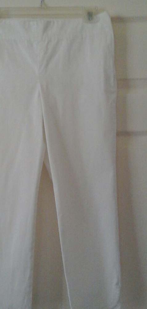 Talbots Petite 6 Heritage Capris 2pair White+Khaki